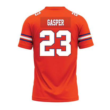 Florida - NCAA Football : Chad Gasper - Orange Premium Football Jersey-1