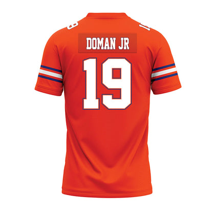 Florida - NCAA Football : Tommy Doman Jr - Orange Premium Football Jersey-1