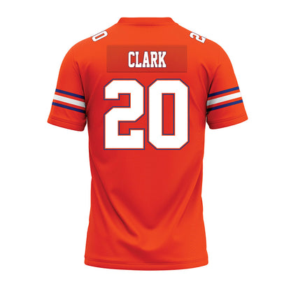 Florida - NCAA Football : Waltez Duke Clark - Orange Premium Football Jersey-1