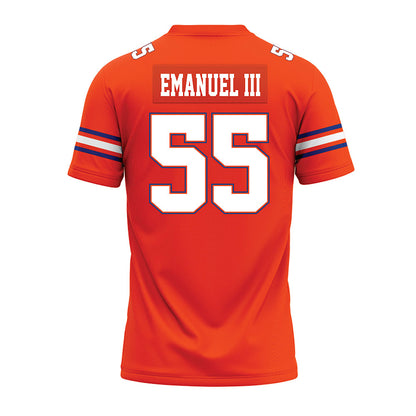 Florida - NCAA Football : Charles Emanuel III - Orange Premium Football Jersey-1