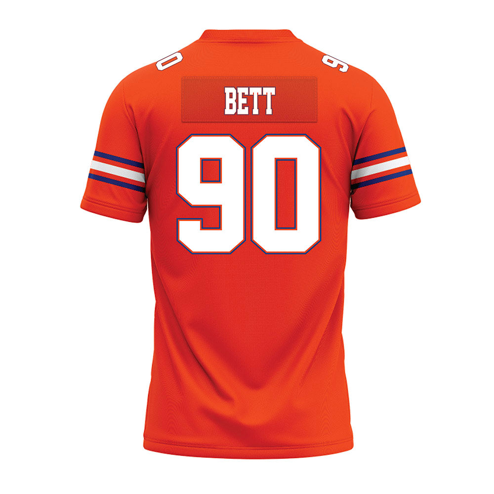 Florida - NCAA Football : Brendan Bett - Orange Premium Football Jersey-1