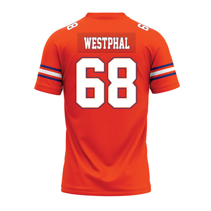 Florida - NCAA Football : Fletcher Westphal - Orange Premium Football Jersey-1