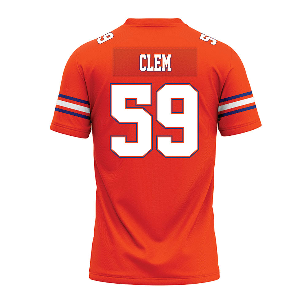 Florida - NCAA Football : Hayden Clem - Orange Premium Football Jersey-1