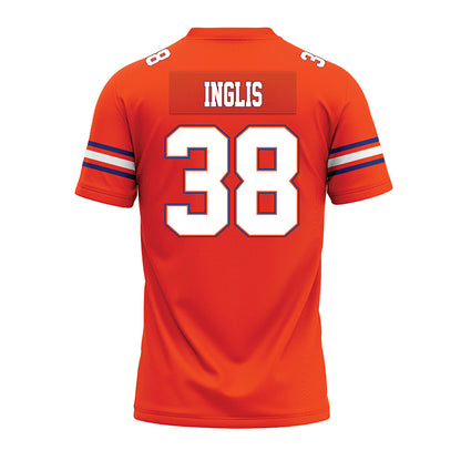 Florida - NCAA Football : Nicholas Inglis - Orange Premium Football Jersey-1