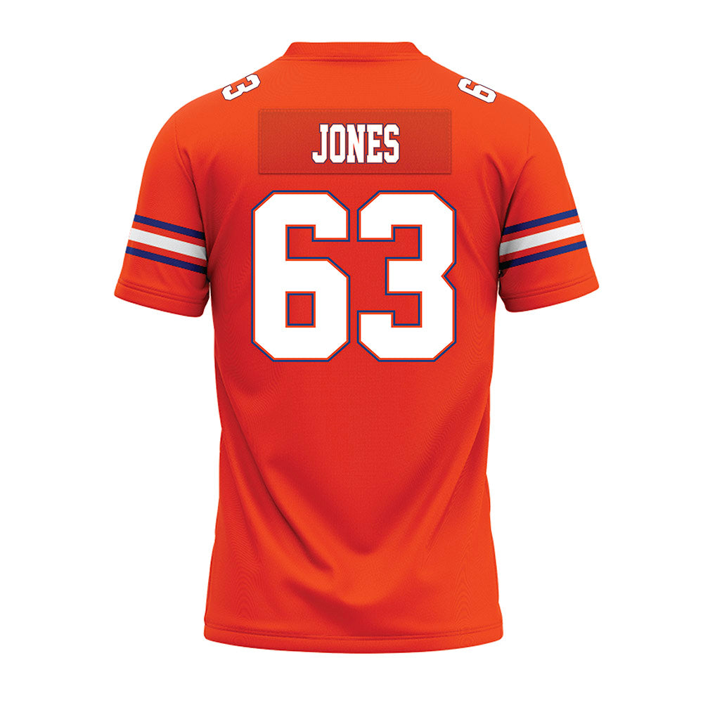 Florida - NCAA Football : Caden Jones - Orange Premium Football Jersey-1
