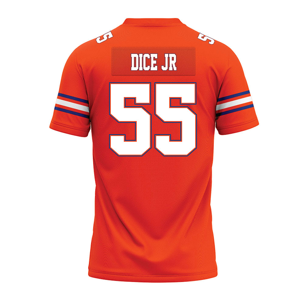 Florida - NCAA Football : Tavaris TJ Dice Jr - Orange Premium Football Jersey-1