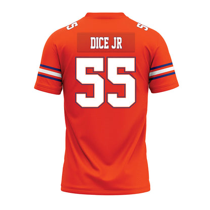 Florida - NCAA Football : Tavaris TJ Dice Jr - Orange Premium Football Jersey-1