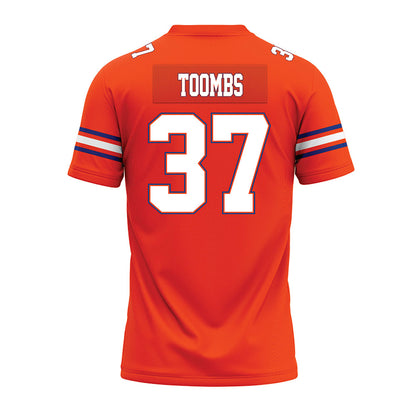 Florida - NCAA Football : Javion Toombs - Orange Premium Football Jersey-1