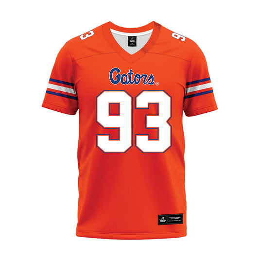 Florida - NCAA Football : DK Kalu - Orange Premium Football Jersey-0