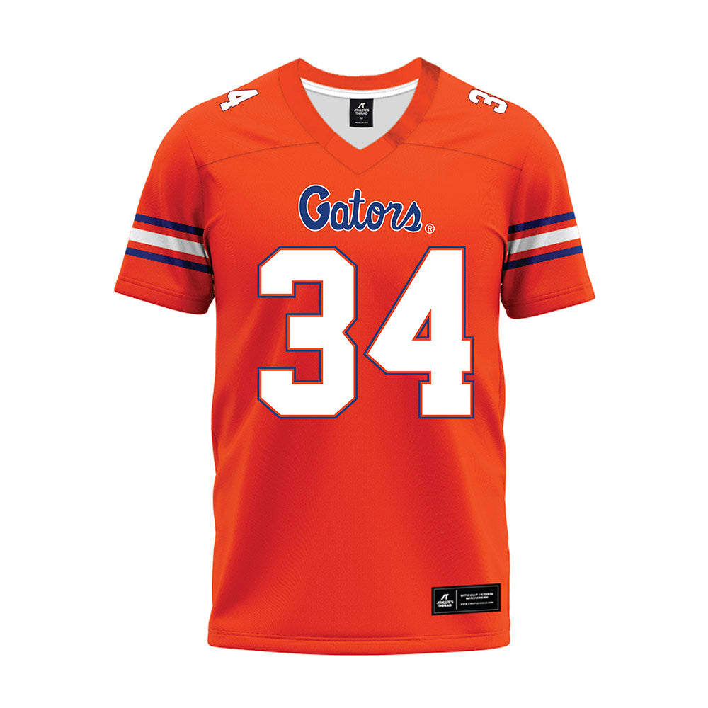 Florida - NCAA Football : Kelvin Jimenez - Orange Premium Football Jersey-0