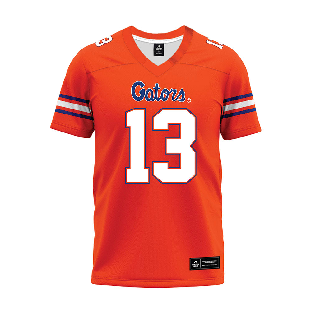 Florida - NCAA Football : Jadan Baugh - Orange Premium Football Jersey-0