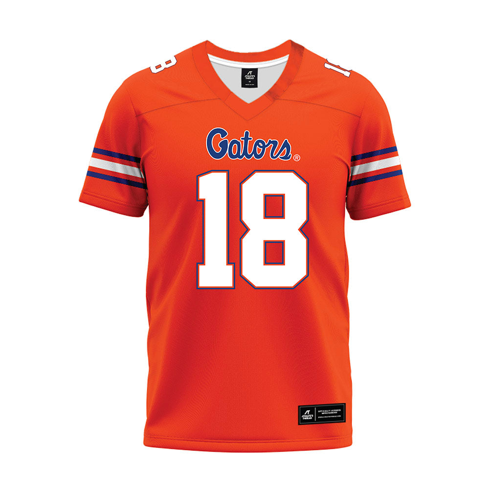 Florida - NCAA Football : Bryce Thornton - Orange Premium Football Jersey-0