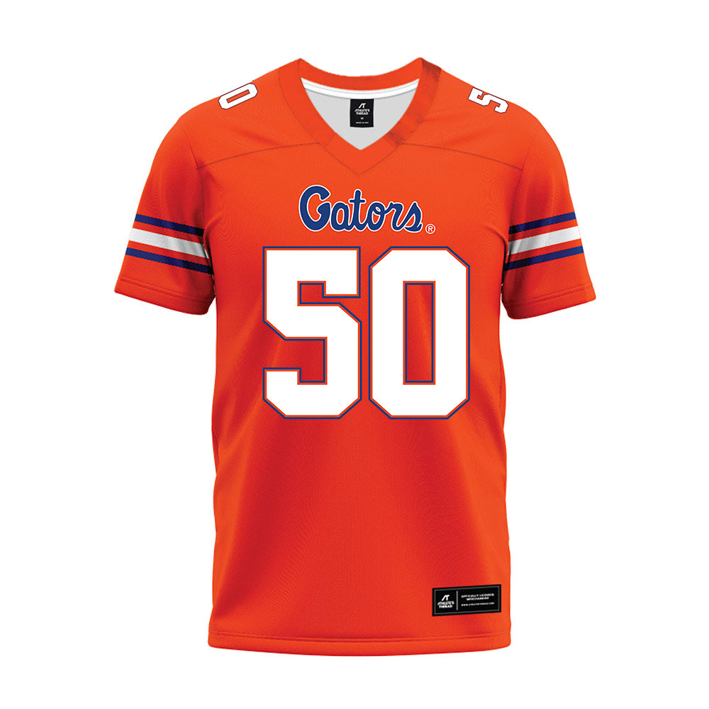 Florida - NCAA Football : Jason Zandamela - Orange Premium Football Jersey-0