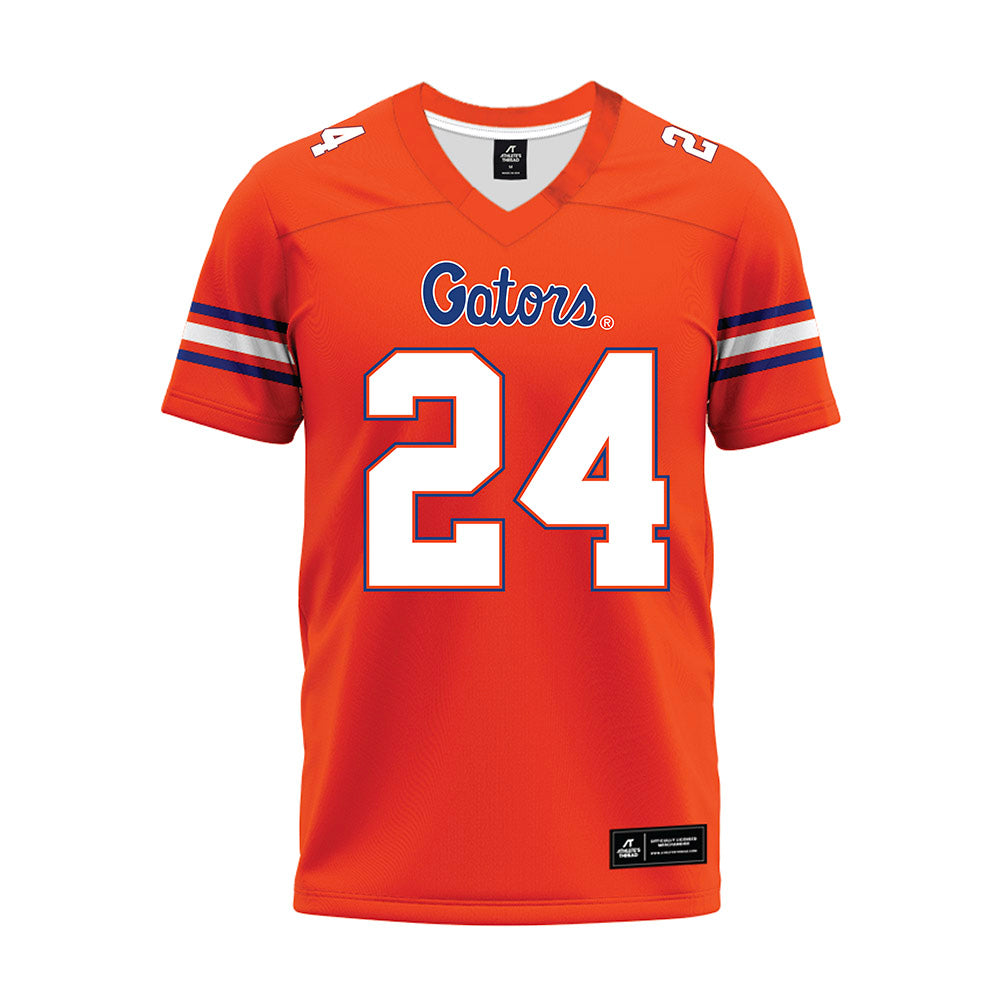 Florida - NCAA Football : Kamran James - Orange Premium Football Jersey-0