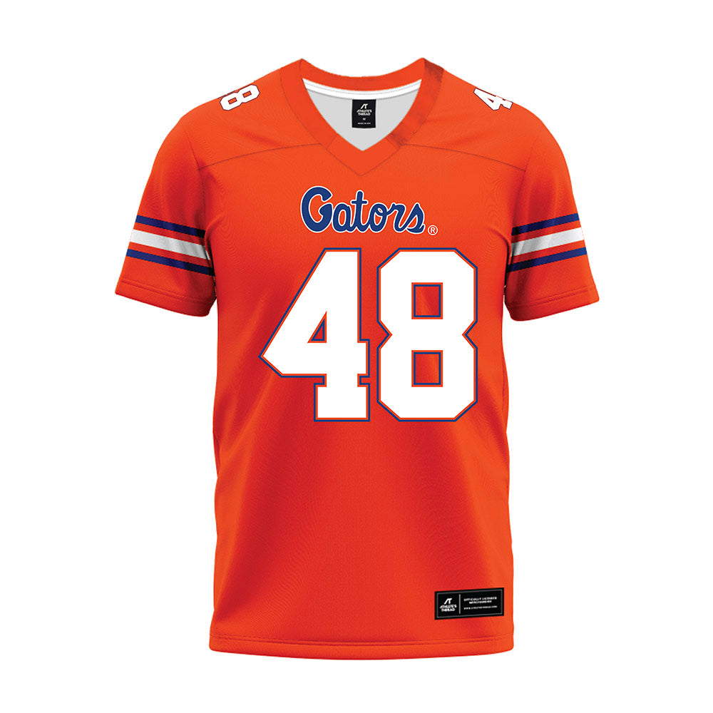 Florida - NCAA Football : Erich Seager - Orange Premium Football Jersey-0