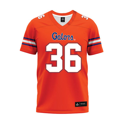 Florida - NCAA Football : Vincent Brown Jr - Orange Premium Football Jersey-0