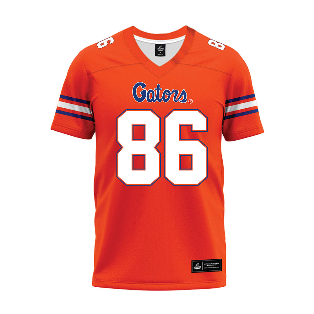 Florida - NCAA Football : Tony Livingston - Orange Premium Football Jersey-0