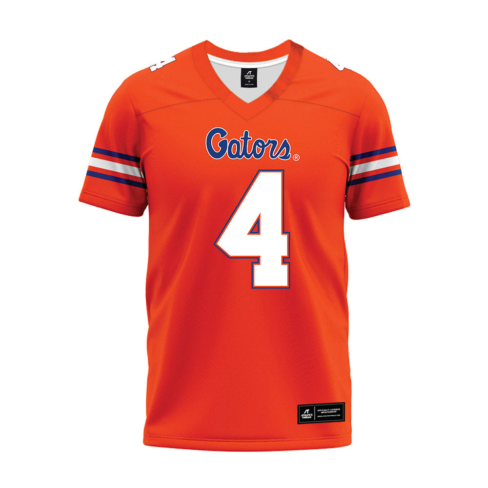 Florida - NCAA Football : TJ Abrams - Orange Premium Football Jersey-0