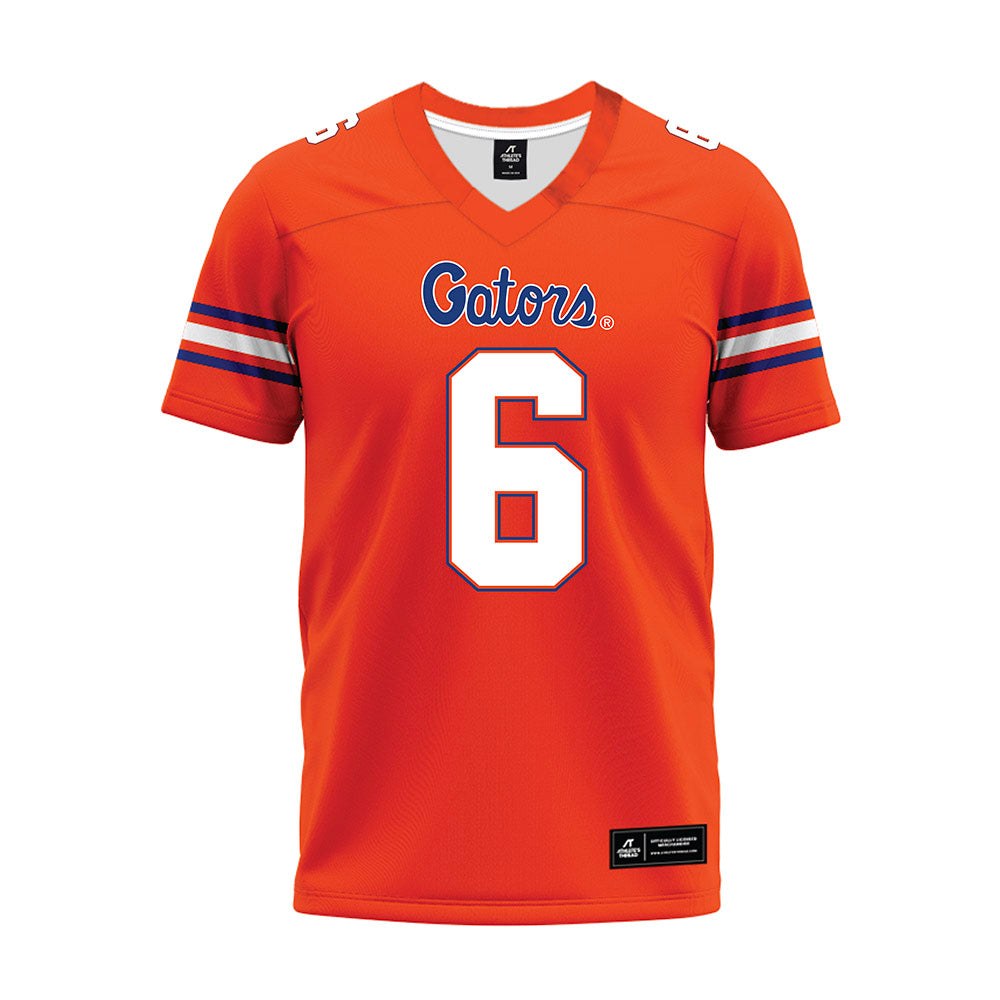 Florida - NCAA Football : Jvari Flowers - Orange Premium Football Jersey-0