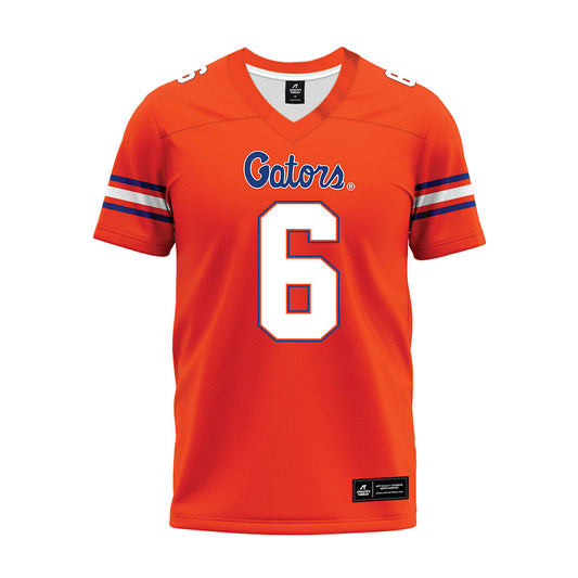 Florida - NCAA Football : Jvari Flowers - Orange Premium Football Jersey-0