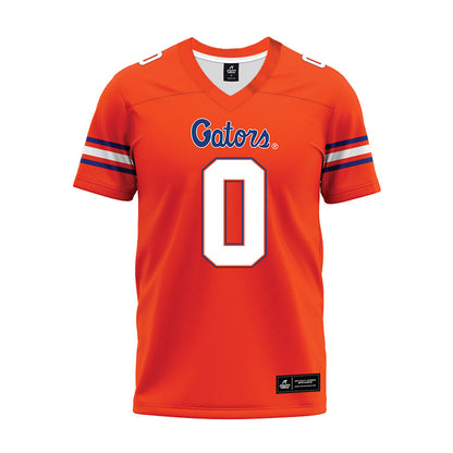Florida - NCAA Football : Naeshaun Montgomery - Orange Premium Football Jersey-0