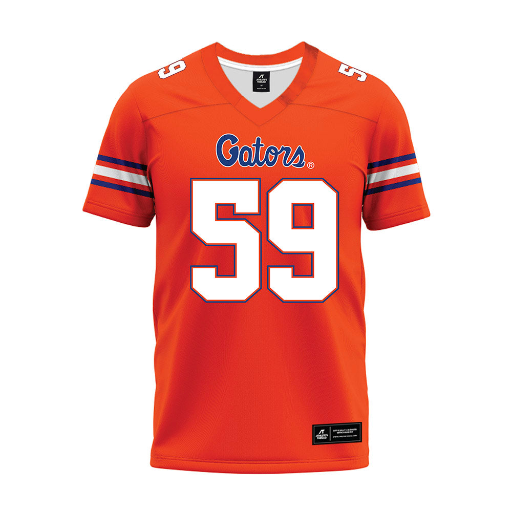 Florida - NCAA Football : Hayden Clem - Orange Premium Football Jersey-0