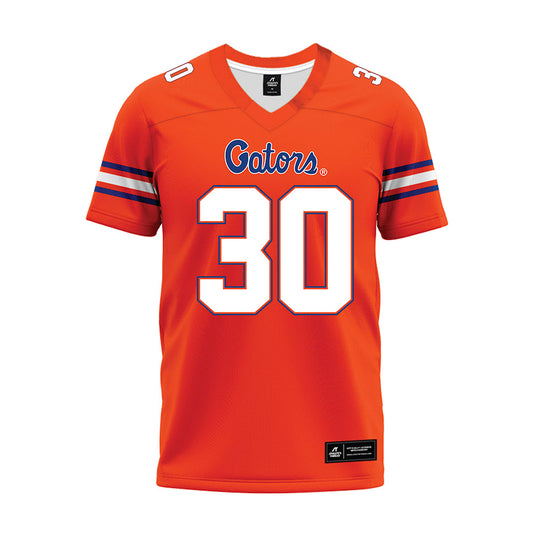 Florida - NCAA Football : Taylor Spierto - Orange Premium Football Jersey-0