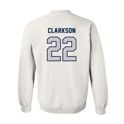 Dickinson State - NCAA Women's Basketball : Jada Clarkson - Classic Shersey Crewneck Sweatshirt-1