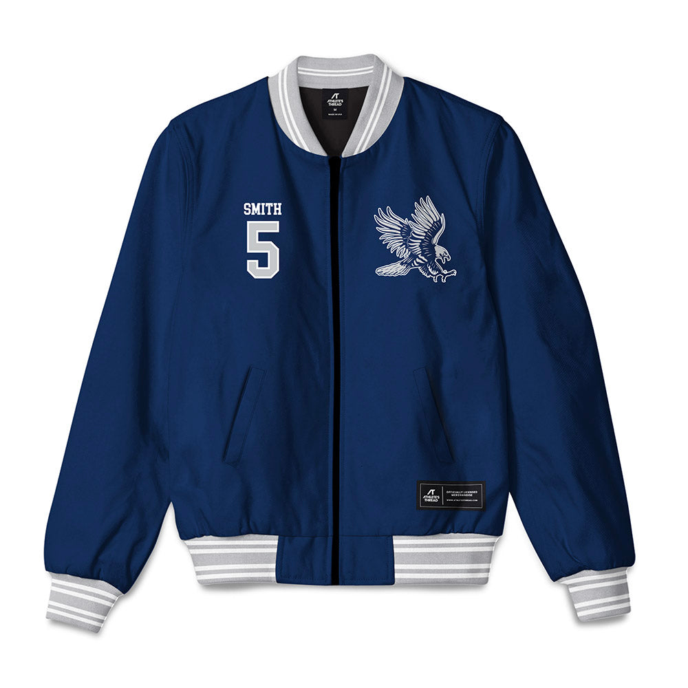 Dickinson State - NCAA Football : Kohbe Smith - Bomber Jacket-0