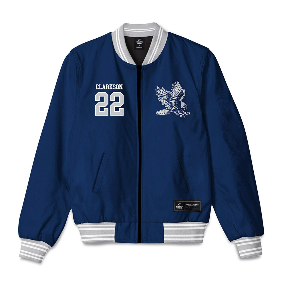 Dickinson State - NCAA Women's Basketball : Jada Clarkson - Bomber Jacket-0