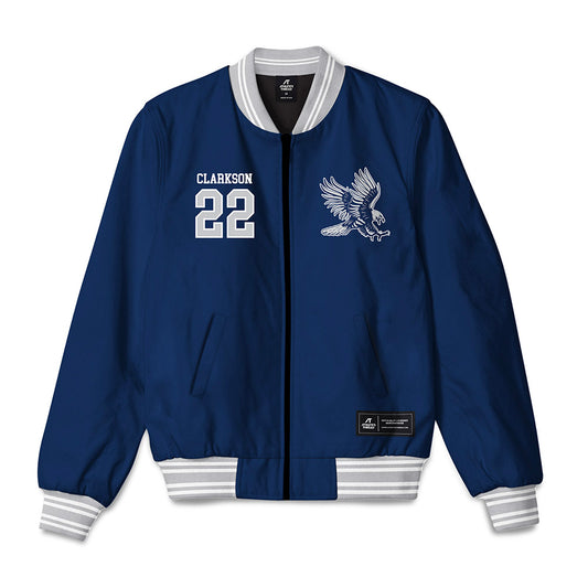 Dickinson State - NCAA Women's Basketball : Jada Clarkson - Bomber Jacket-0