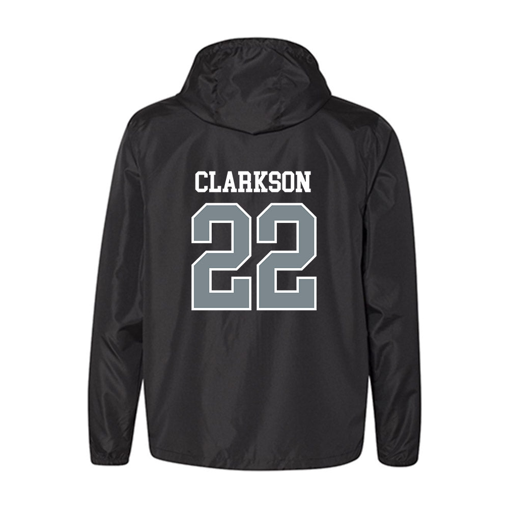 Dickinson State - NCAA Women's Basketball : Jada Clarkson - Classic Shersey Windbreaker-1