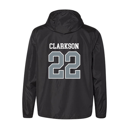 Dickinson State - NCAA Women's Basketball : Jada Clarkson - Classic Shersey Windbreaker-1