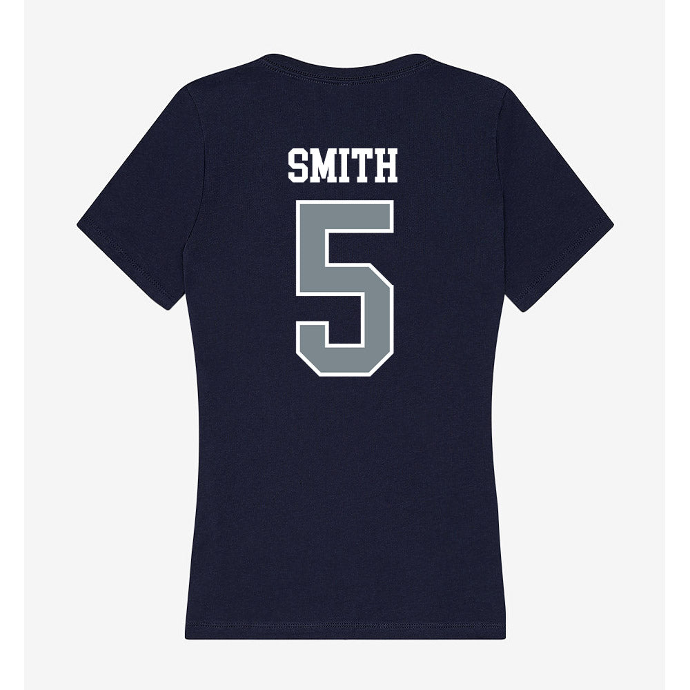 Dickinson State - NCAA Football : Kohbe Smith - Classic Shersey Women's V-Neck T-Shirt-1