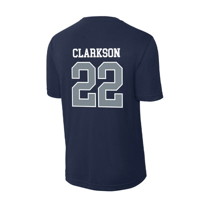 Dickinson State - NCAA Women's Basketball : Jada Clarkson - Classic Shersey Activewear T-Shirt-1