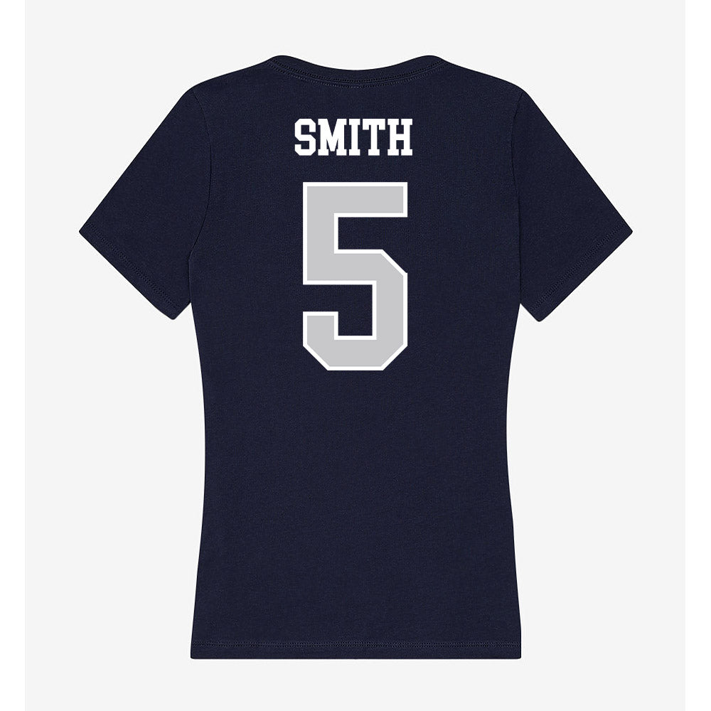 Dickinson State - NCAA Football : Kohbe Smith - Classic Shersey Women's V-Neck T-Shirt-1