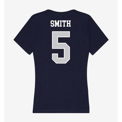 Dickinson State - NCAA Football : Kohbe Smith - Classic Shersey Women's V-Neck T-Shirt-1