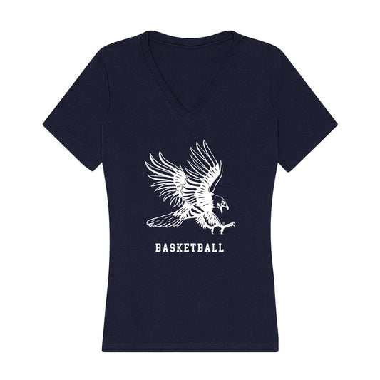 Dickinson State - NCAA Women's Basketball : Jada Clarkson - Classic Shersey Women's V-Neck T-Shirt-0