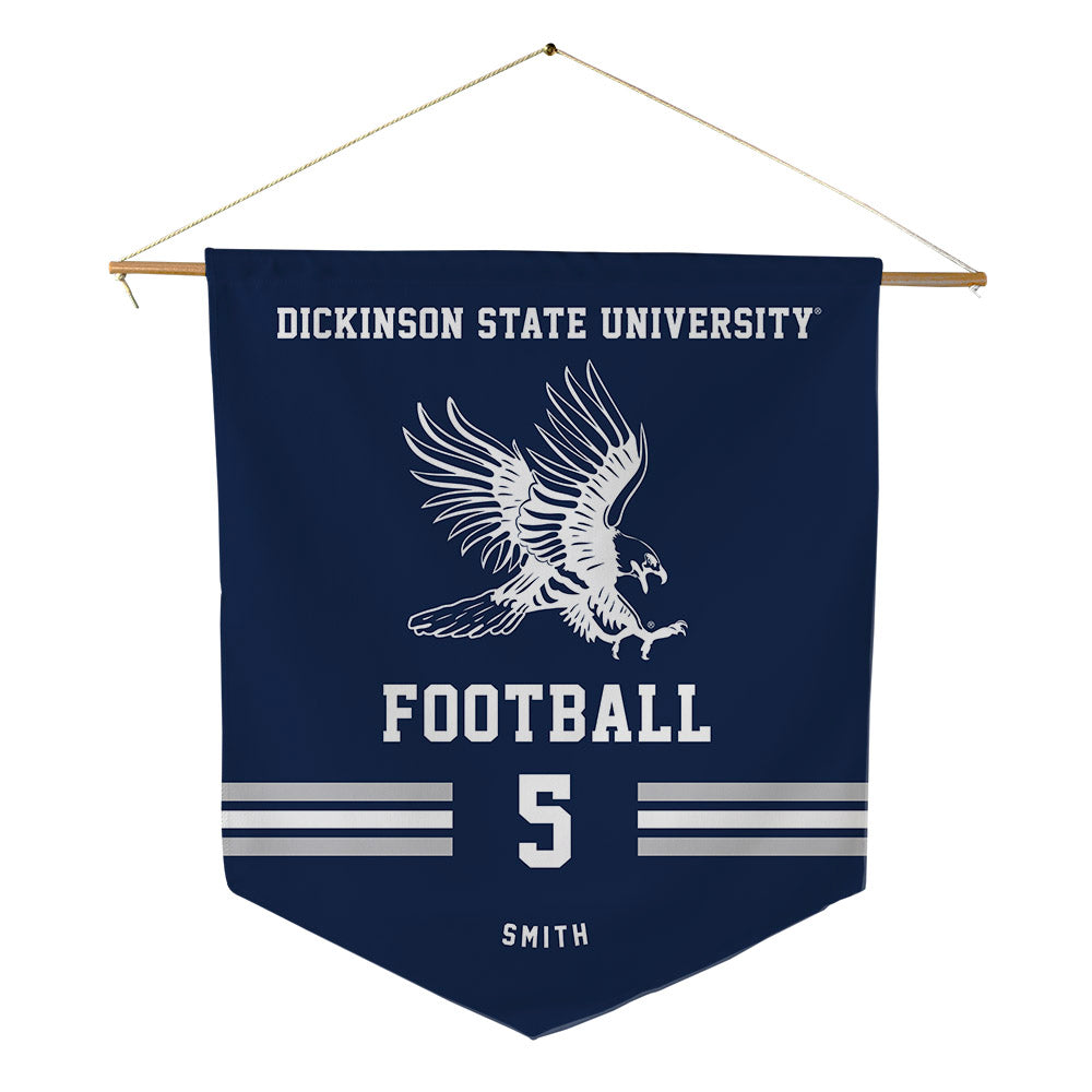 Dickinson State - NCAA Football : Kohbe Smith - Pennant - 18" x 21"-0
