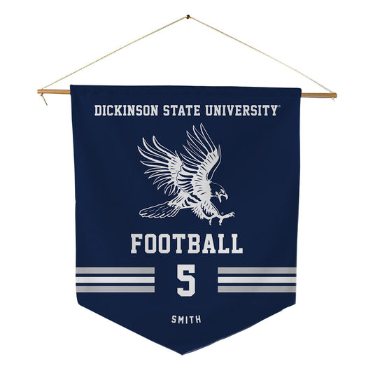Dickinson State - NCAA Football : Kohbe Smith - Pennant - 18" x 21"-0