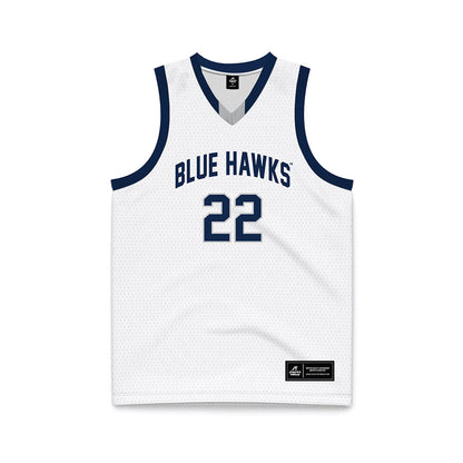 Dickinson State - NCAA Women's Basketball : Jada Clarkson - White Basketball Jersey-0