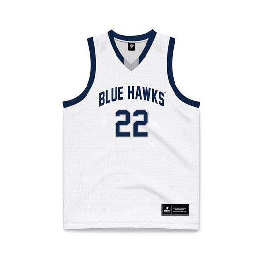 Dickinson State - NCAA Women's Basketball : Jada Clarkson - White Basketball Jersey-0