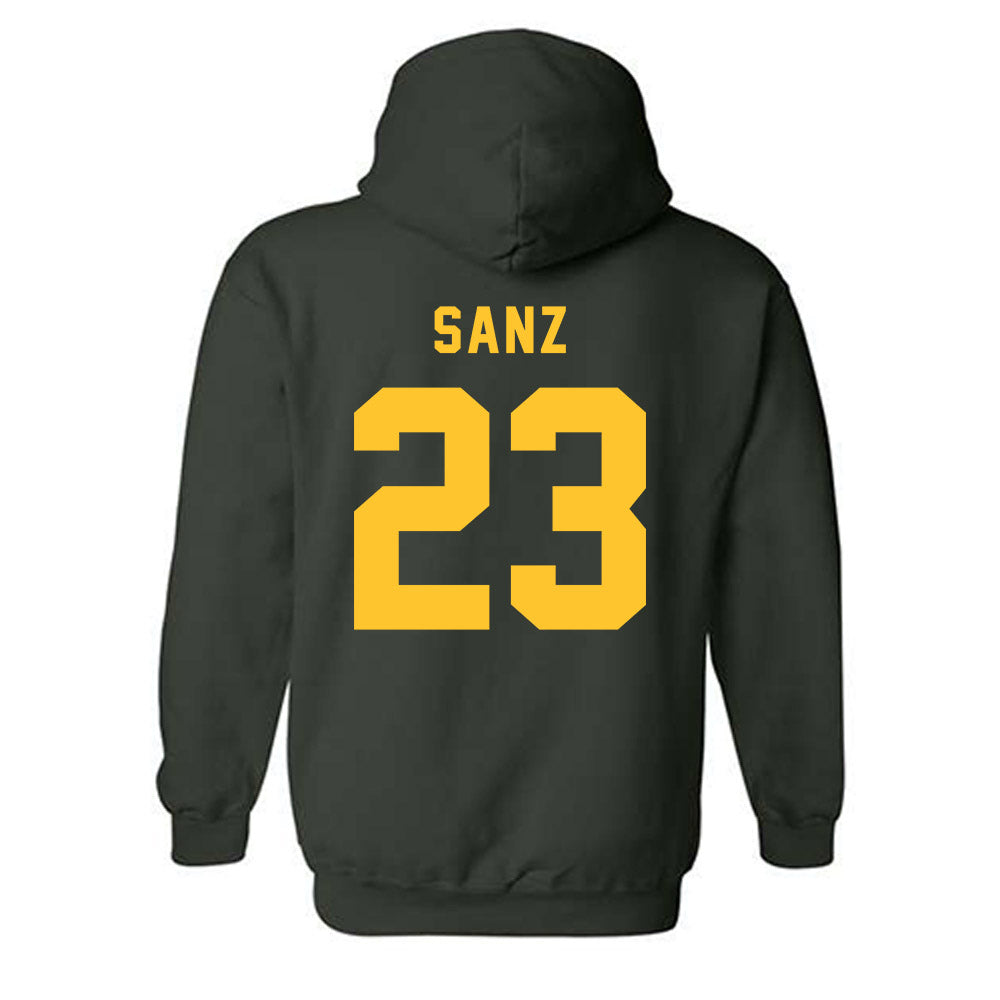 Humboldt State - NCAA Women's Basketball : Riley Sanz - Classic Shersey Hooded Sweatshirt-1