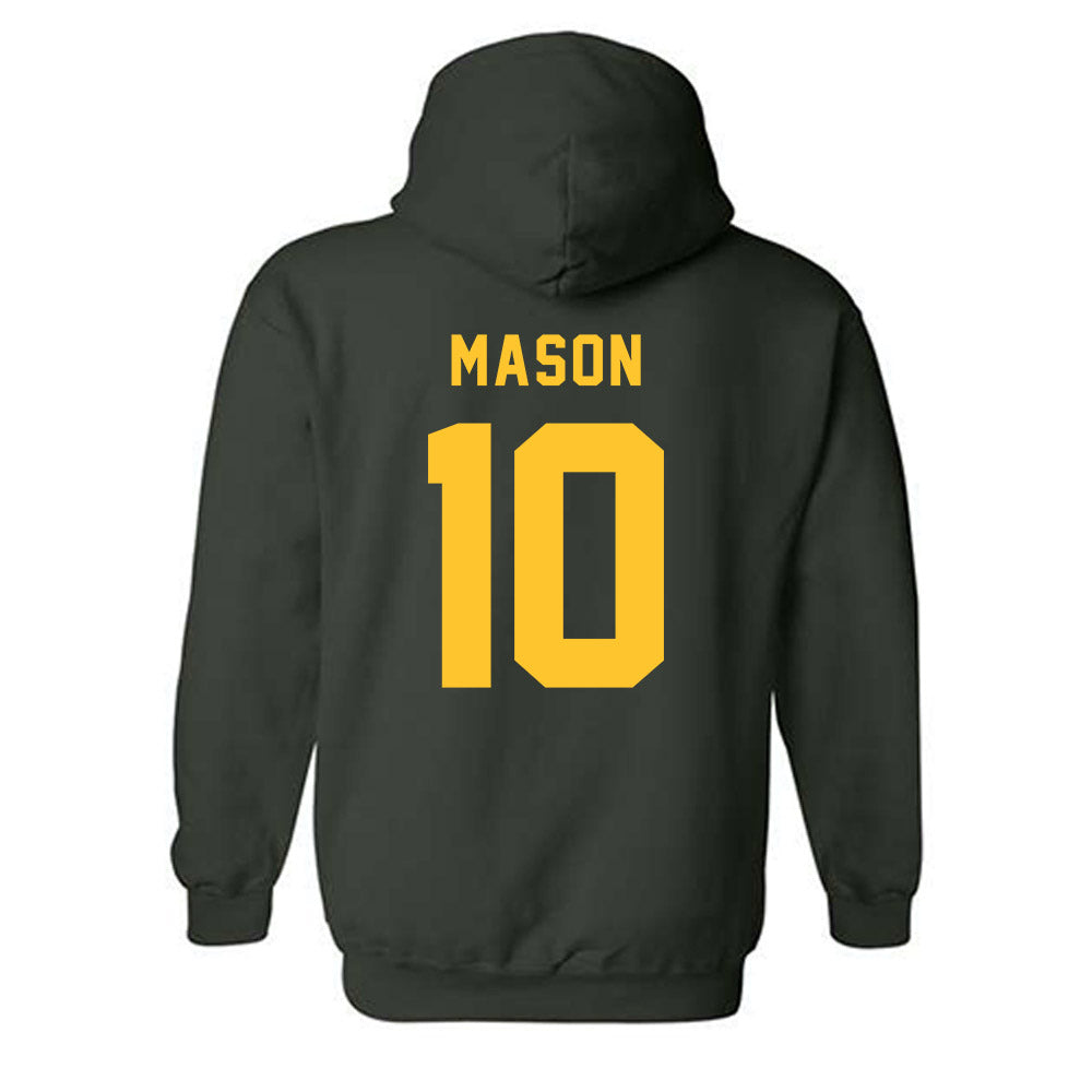 Humboldt State - NCAA Men's Basketball : Marsai Mason - Classic Shersey Hooded Sweatshirt-1