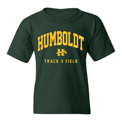 Humboldt State - NCAA Men's Track & Field : Damian Greenwood - Classic Shersey Youth T-Shirt-0