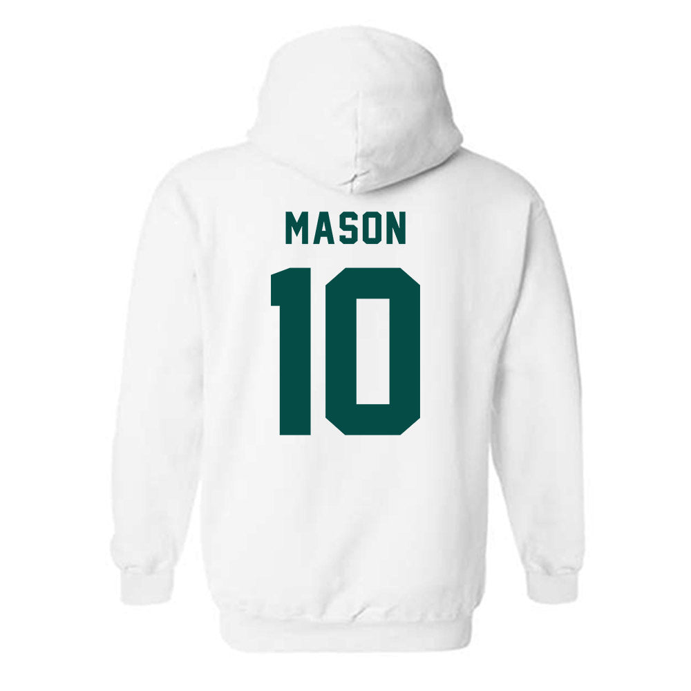 Humboldt State - NCAA Men's Basketball : Marsai Mason - Classic Shersey Hooded Sweatshirt-1