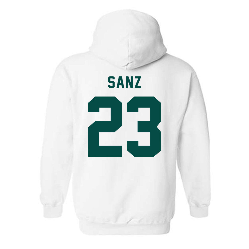 Humboldt State - NCAA Women's Basketball : Riley Sanz - Classic Shersey Hooded Sweatshirt-1