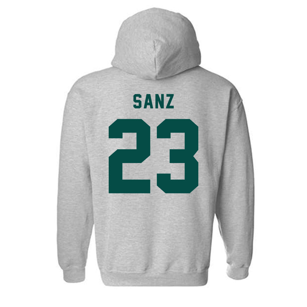 Humboldt State - NCAA Women's Basketball : Riley Sanz - Classic Shersey Hooded Sweatshirt-1