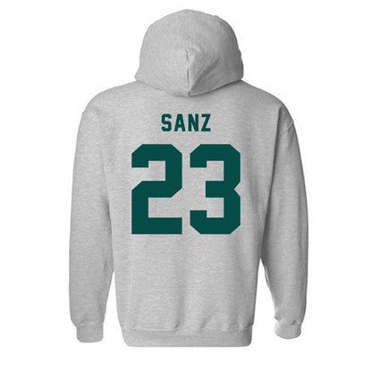 Humboldt State - NCAA Women's Basketball : Riley Sanz - Classic Shersey Hooded Sweatshirt-1