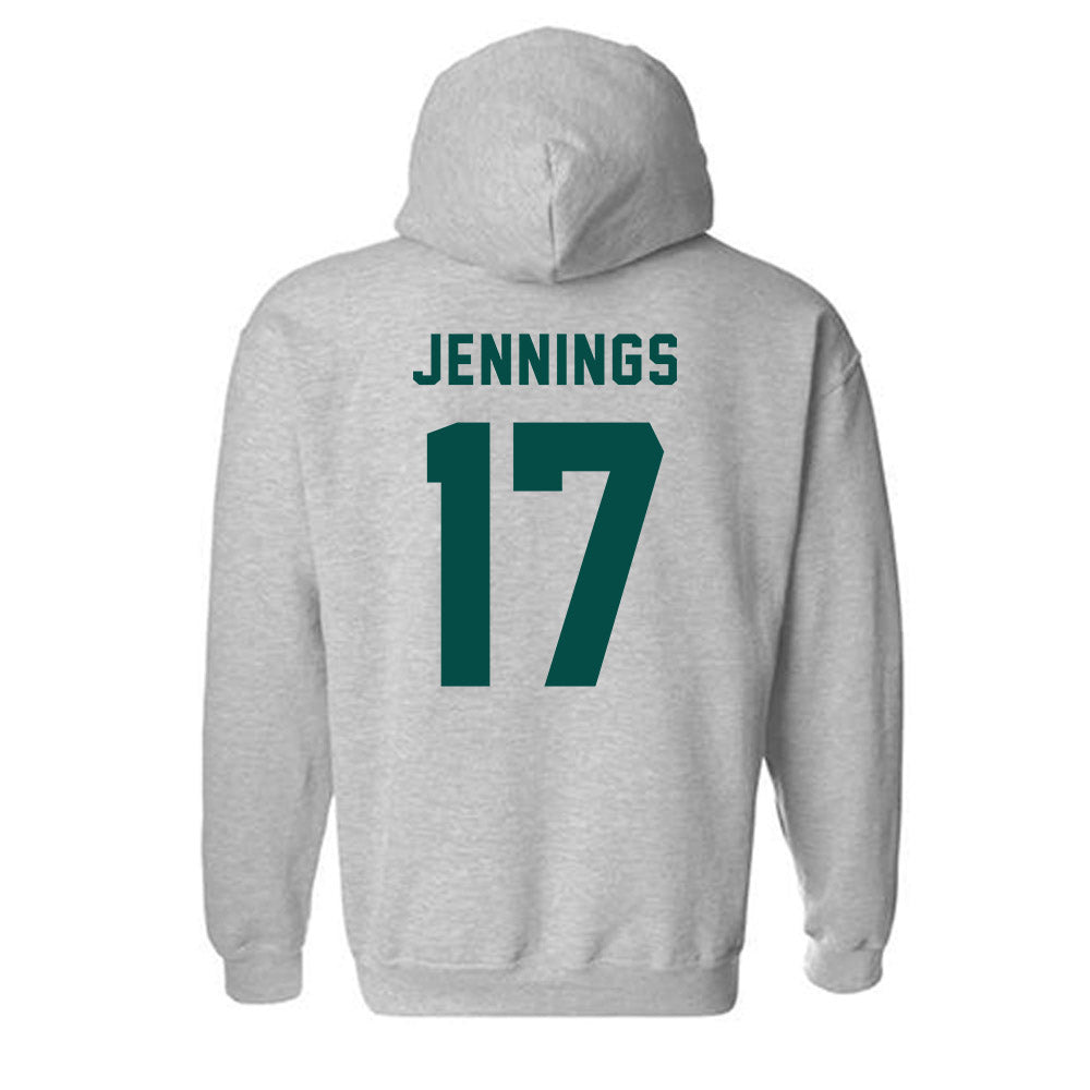 Humboldt State - NCAA Women's Volleyball : Tatyana Jennings - Classic Shersey Hooded Sweatshirt-1